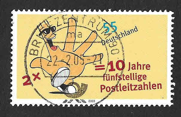 2244 - X Aniversario de los Códigos Postales de Cinco Dígitos