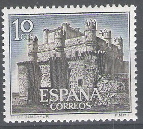 1738 Castillos de España. Guadamur, Toledo.