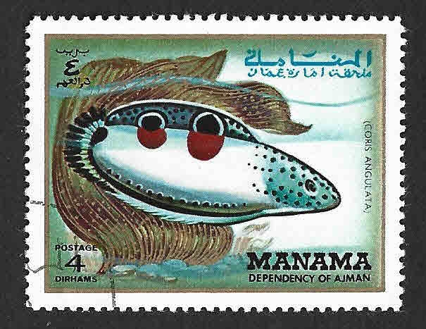 Mi78A - Pez Coris Aygula (MANAMA)