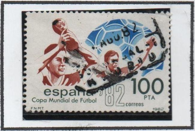 Copa Mundial d' Futbol España 82:  Entrega d' Trofeo