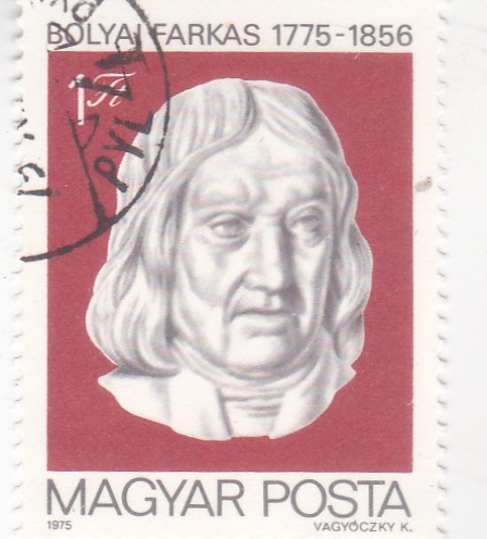 Bolyai Farkas 1775-1856 -matemático