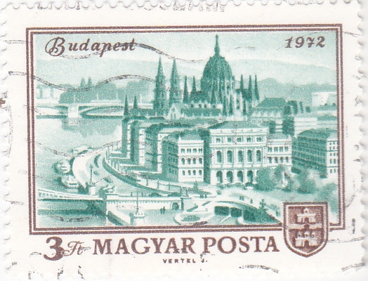 panorámica de Budapest 1972