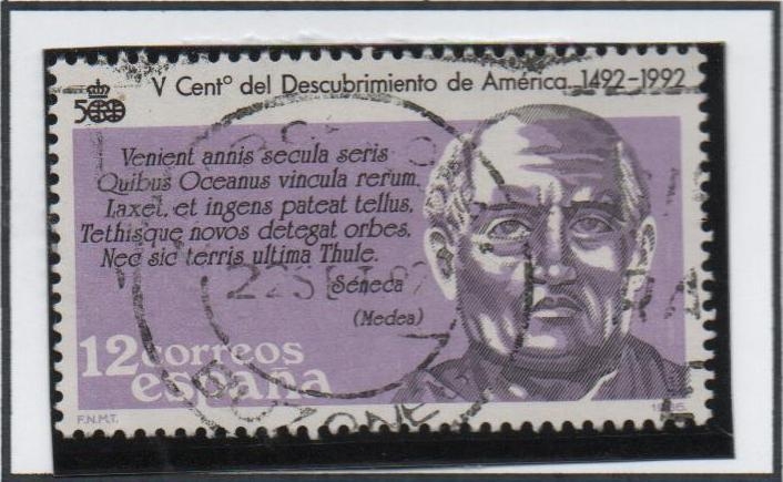 V Centenario d' Descubrimiento d' América: Seneca