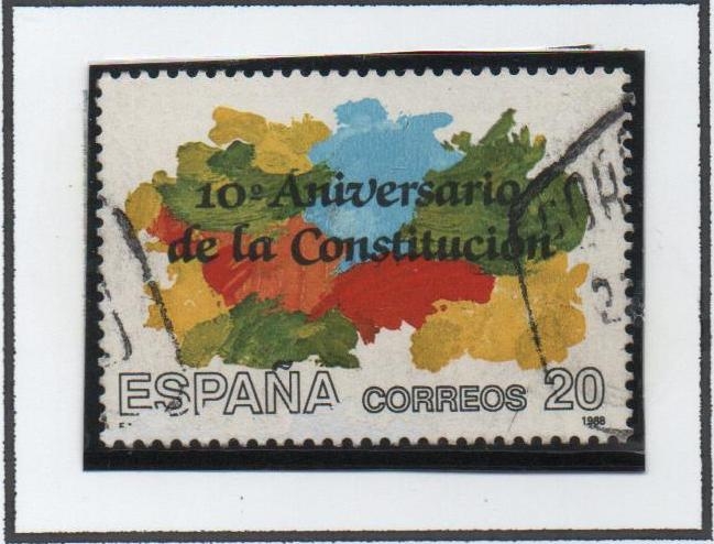 X Anv. d' l' constitución Española