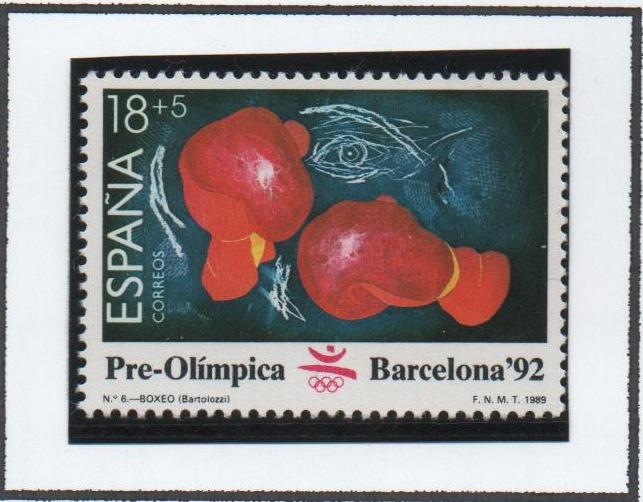 Barcelona'92 II serie Pre-Olímpica: Boxeo