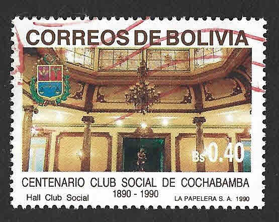 807 - Centenario del Club Social de Cochabamba