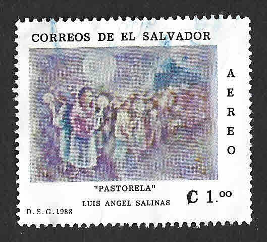 1187 - Pinturas de Artistas Salvadoreños