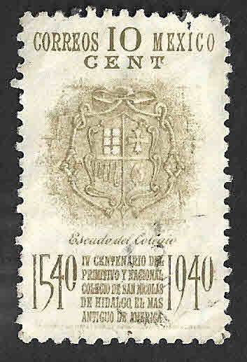 762 - 400 Aniversario de la Fundación del Colegio Nacional de San Nicolás de Hidalgo