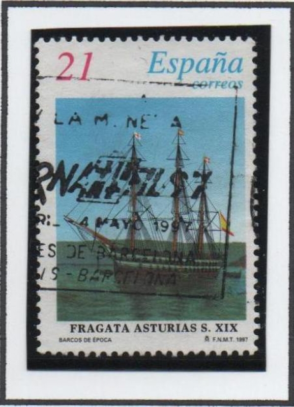 Barcos d' Época: Fragata Asturias