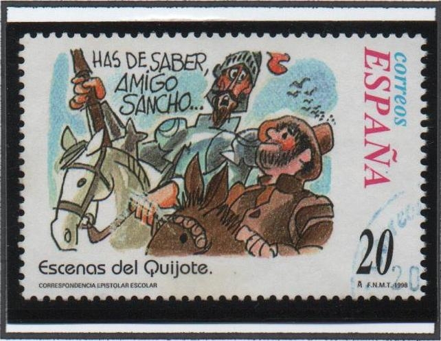 Correspondencia Epistolar: Has d' saber Amigo sancho