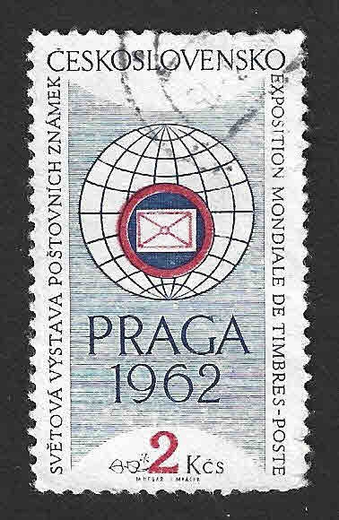 1030 - Exposición Internacional de Sellos “Praga 1962”