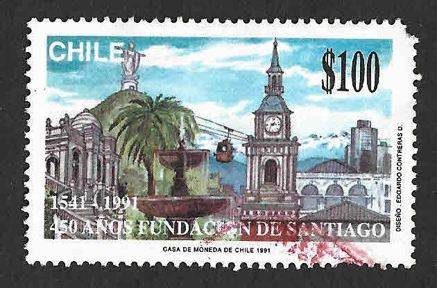 942 - 450 Años de la Fundación de la Ciudad de Santiago de Chile