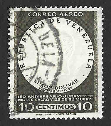 C637 - 150 Aniversario del Juramento Monte Sacro