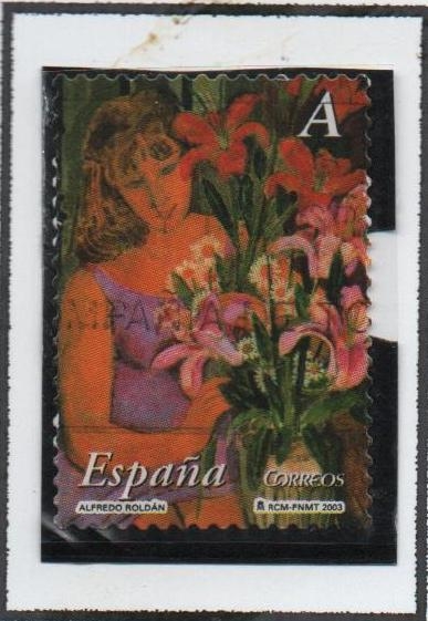 La Mujer y Las Flores