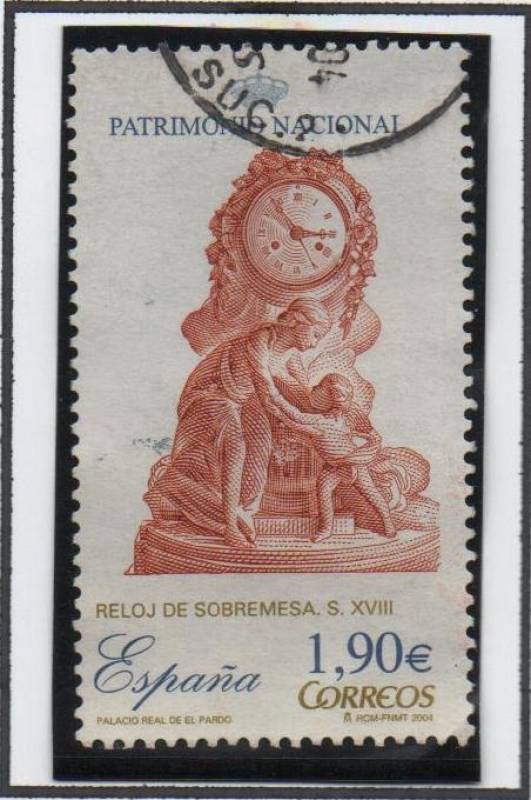 Patrimonio Nacional Relojes: s XVIII Palacio Real d' Pardo