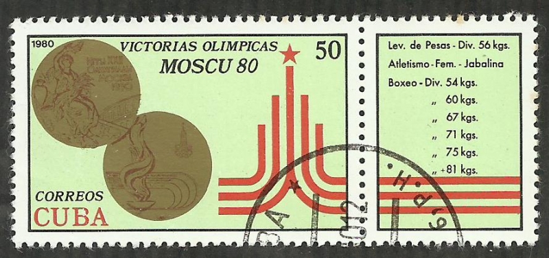 Victorias Olimpicas Moscu-80