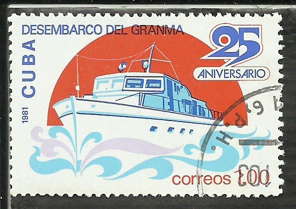 25 Aniversario del desembarco del Granma