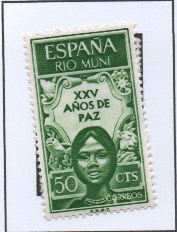 XXV Años d' Paz, Alegoría