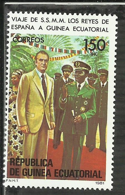 Viaje de S.S.M.M. los Reyes de España a Guinea Ecuatorial