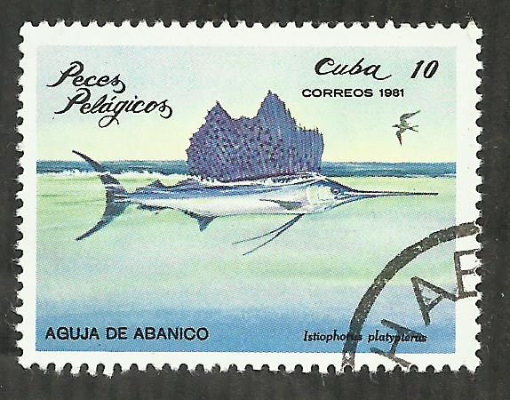 Aguja de Abanico