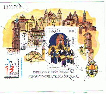 Exfilna 93 Exposi. Filatelica Nacional