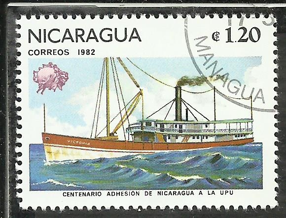 Centenario Adhesion de Nicaragua a la U.P.U.