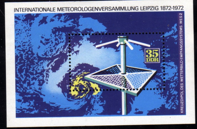 DDR: Centenario Conferencia Meteorologica Internacional de Leipzig