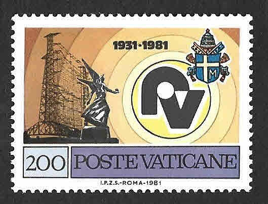 683 - L Aniversario de Radio Vaticano