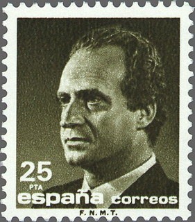 ESPAÑA 1990 3096 Sello Nuevo Serie Básica Rey D. Juan Carlos I Michel2972