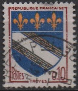 Escudos, Troyes