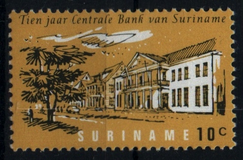 X aniv. Banco Nacional de Surinam