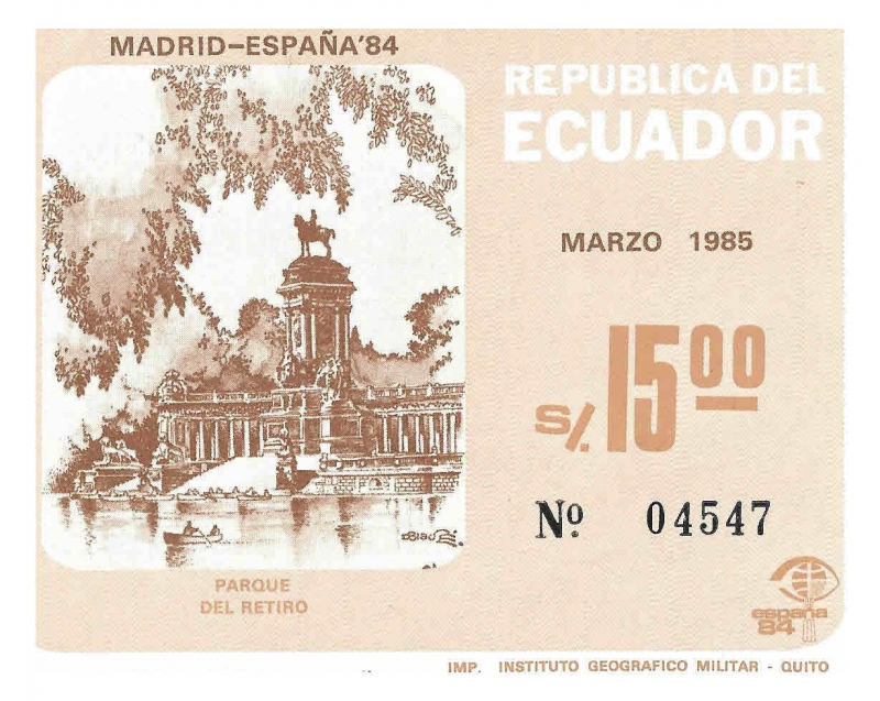 1081 - HB Exposición Filatélica Internacional 