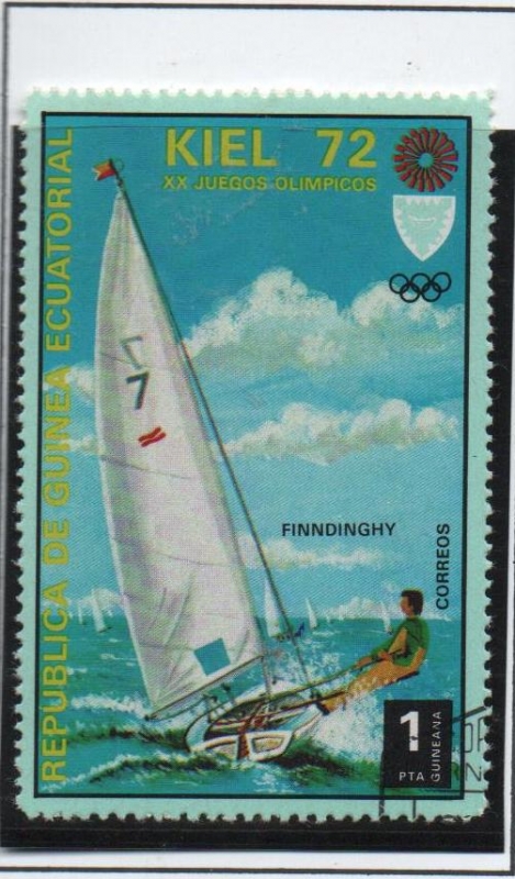 XX Juegos olimpicos Regatas KIEL'72, Finndinghy