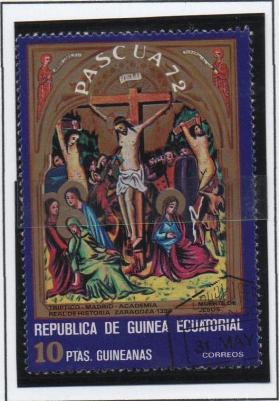 Pascua'72, Muerte d' Jesús