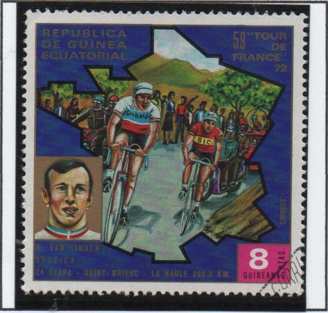 Tur d' Francia, R. Van Linden,Belgica