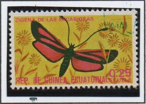 Mariposas, Zigena d' l' escabiosas