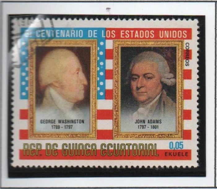 Presidentes d' America, George Washington y John Adams