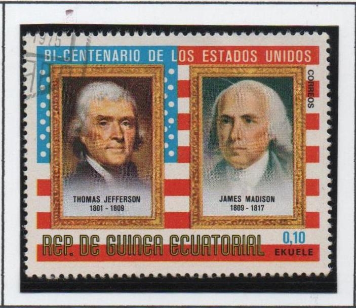 Presidentes d' America, Thomas Jefferson y James Madison