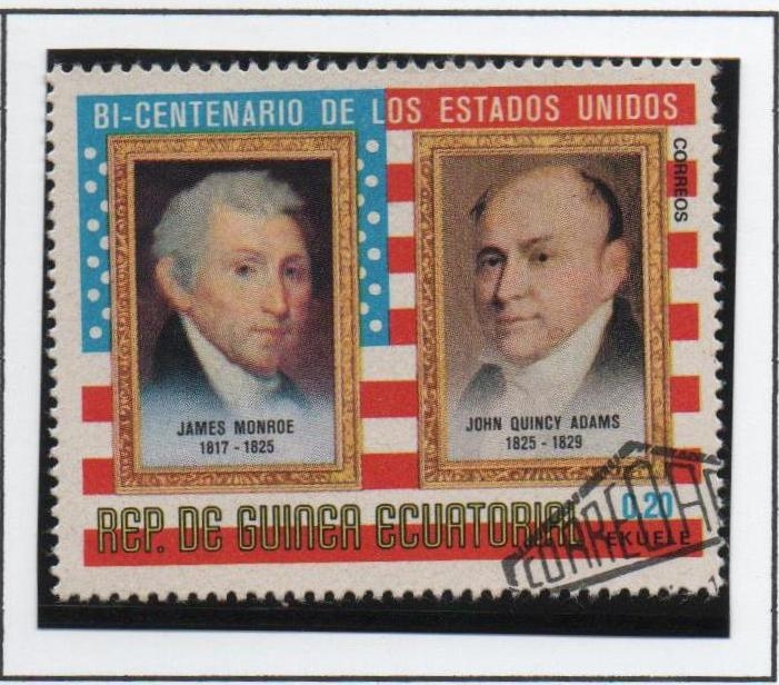 Presidentes d' America, James Monroe y John Quincy Adams