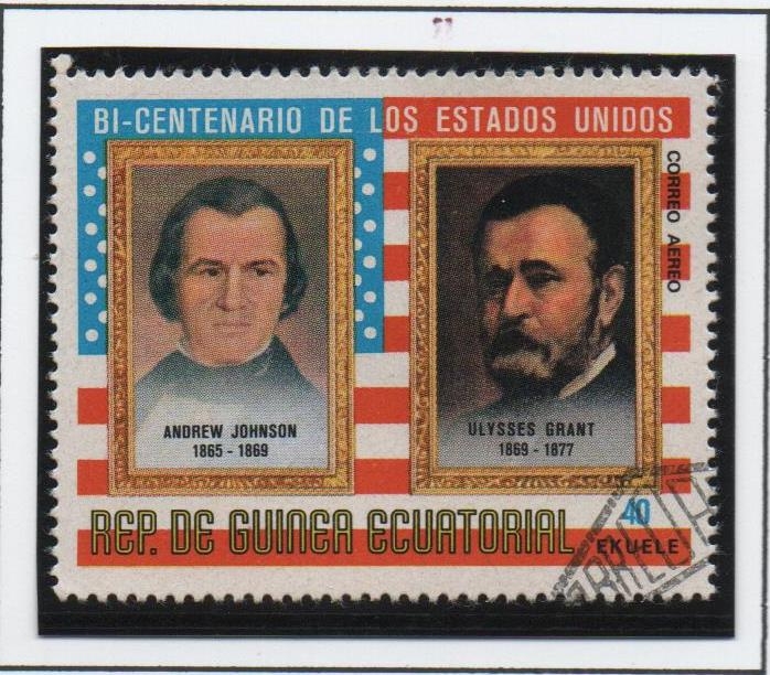 Presidentes d' América, Andrew Johnson y  Ulises Grant