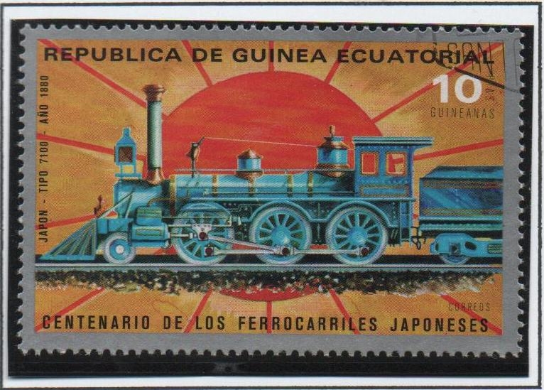 Centenario d' l' Ferrocarriles Japoneses