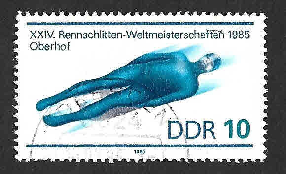 2455 -  Campeonato mundial de bobsleigh en Oberhof (DDR)