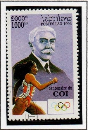 Cent .D' Comité Olímpico Intel.: Barón d' Coubertin
