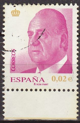 ESPAÑA 2008 4362 Sello Serie Básica Rey Juan Carlos I usado