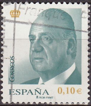 ESPAÑA 2008 4364 Sello Serie Básica Rey Juan Carlos I usado