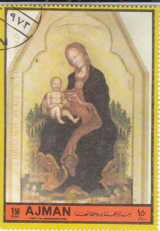 PINTURA- VIRGEN CON EL NIÑO