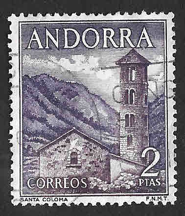 53 - Iglesia de Santa Coloma (Andorra Española)