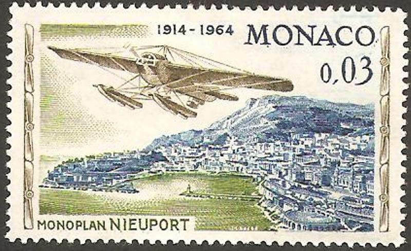 primer rally aereo, monoplano nieuport