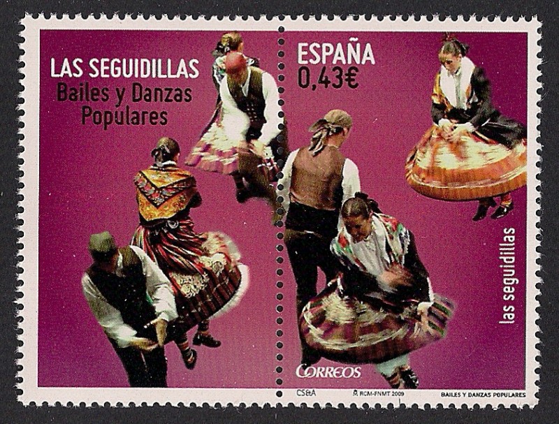 Bailes populares - Las seguidillas