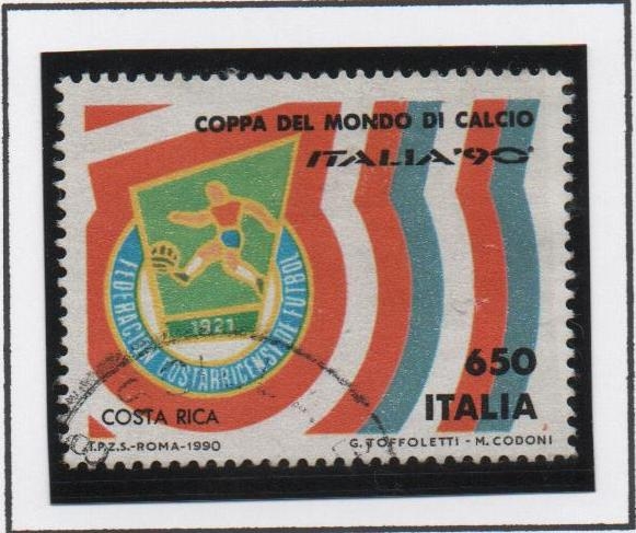 Copa d' Mundo Italia'90, Costa Rica